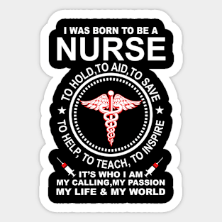 Yes, even Nurses need shirts too! Sticker